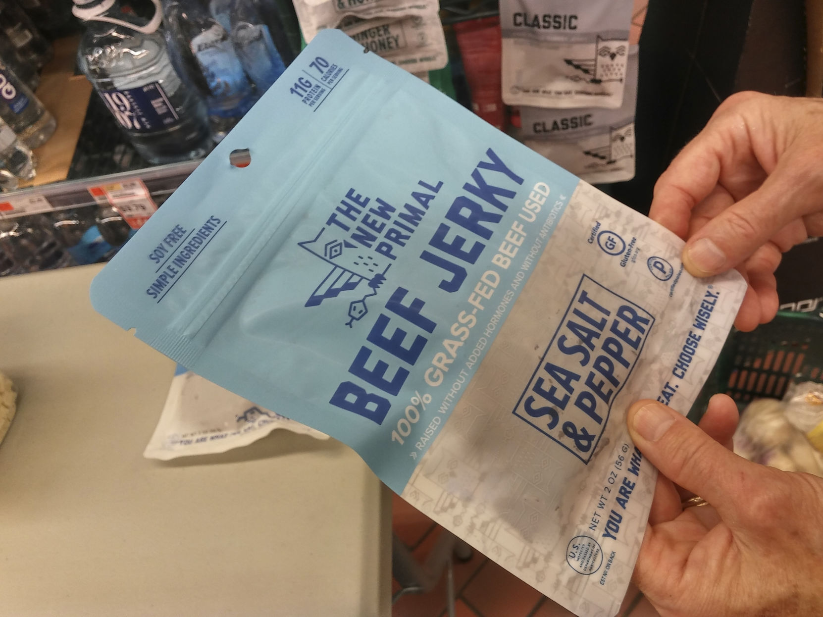 Freeze-dried food